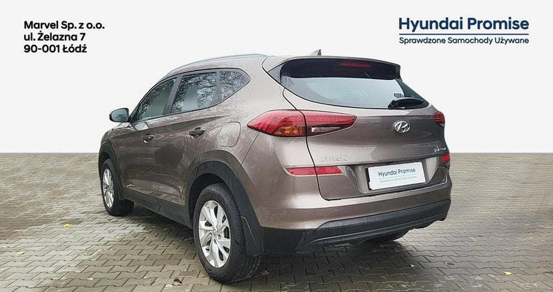 Hyundai Tucson cena 92900 przebieg: 57000, rok produkcji 2020 z Warka małe 211